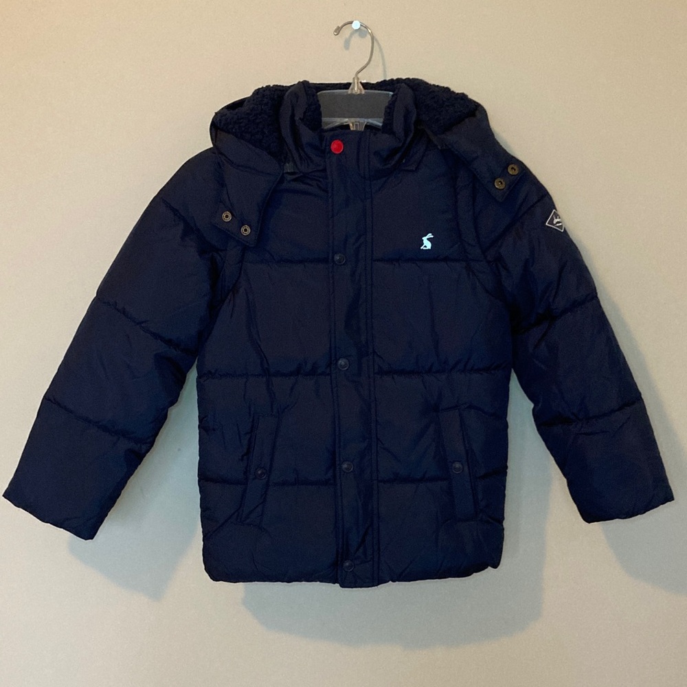 EUC Joules UK 2-in-1 Convertible Kids Puffer 9Y